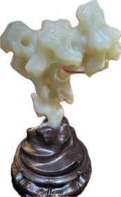 Antique Chinese Jade Scholars' Mountain: Antique Chinese Jade Scholars' Mountain 6" H. Please note that this item is in Manhattan NY and the shipper's information will be mailed to the winning bidders after the auctions is over. After the pa