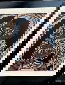 Print of PICASSO "Femme Au Collier" 1959: Print of PICASSO "Femme Au Collier" 1959, art size : 8 1/2” X 11 1/2”