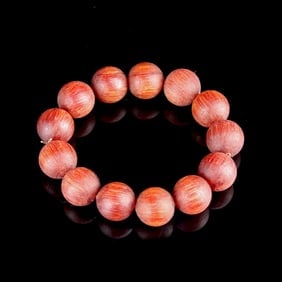 Antique Chinese Horn Beaded Bracelet (1 of 2)