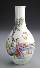 Antique Chinese Famille Rose Vase (1 of 3)