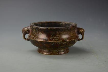 Antique Chinese Bronze Censer (1 of 5)