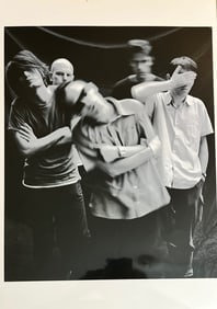 Radio, head rock group: Famous rock group recorded cover label shot by Vogue photographer nitin vadukul measurements are 12 x 18 good condition