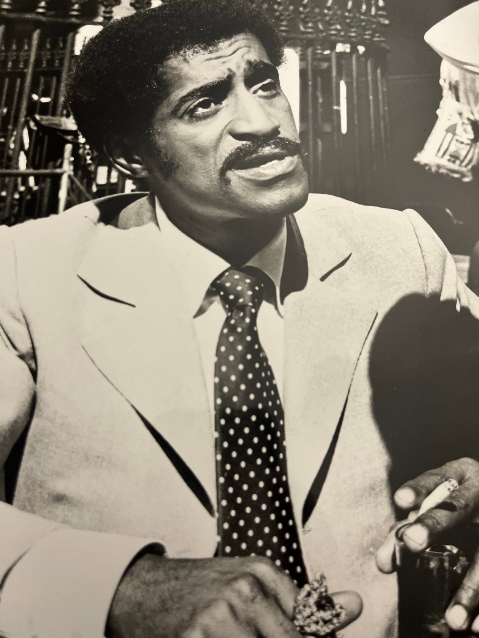 Sammy Davis Junior photograph: Vintage photo measurements are 8 x 10 good condition