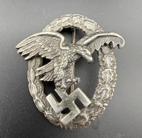 WWII Germany Luftwaffe Observer’s Badge (Beobachterabzeichen), Third Reich, 1939–1945 (1 of 4)