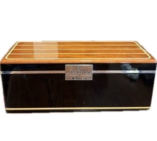 Veuve Clicquot La Grande Dame Riva Gift Box: Veuve Clicquot La Grande Dame by Riva Special EditionMahogany Lacquer Box, 13” x 5 1/2” X 5”