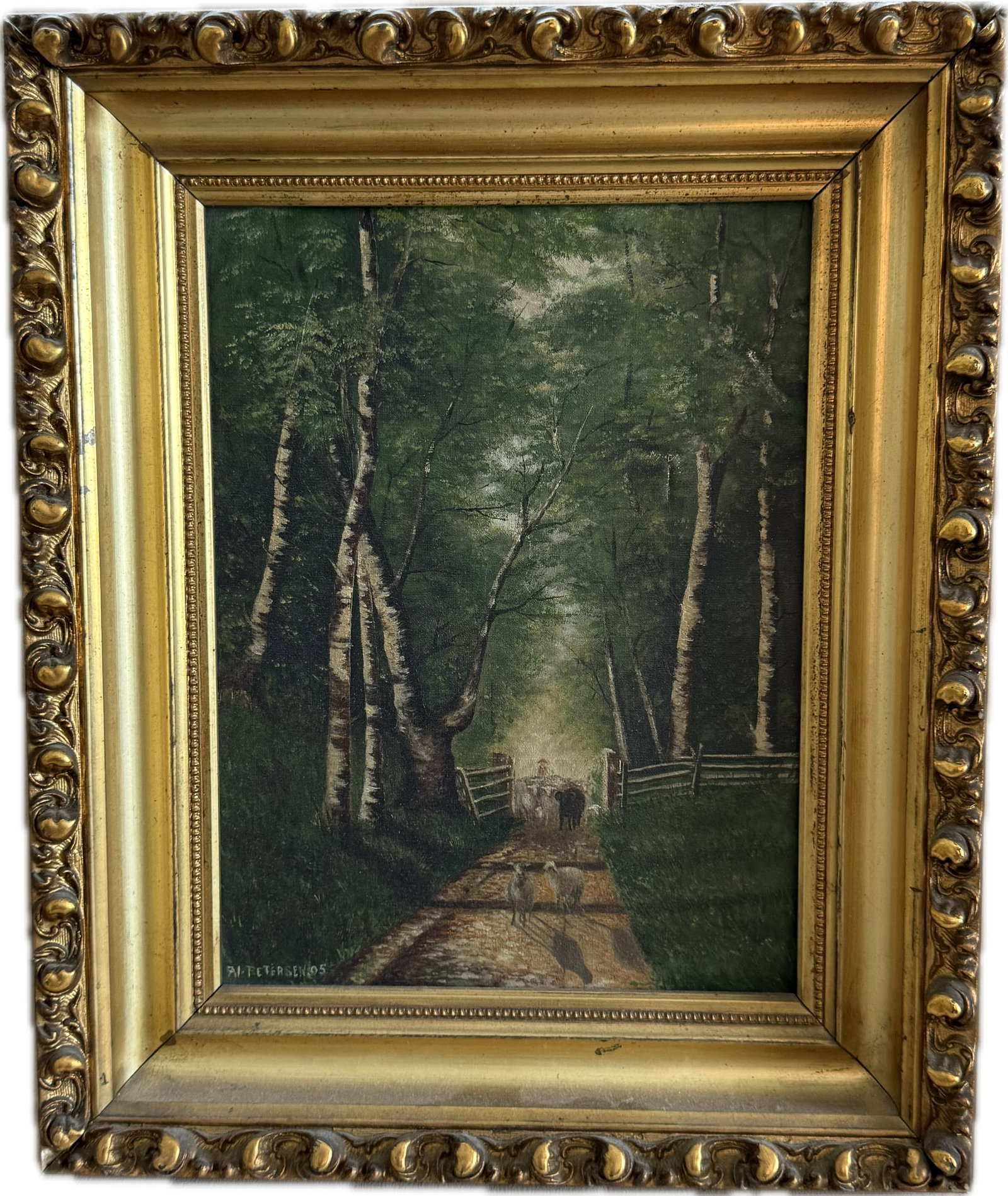 Oil on Canvas Labd scape Painting (1 of 5)