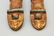 A Pair of Chinese Jade-Inlaid Gilt Bronze Belt Buckles - 10