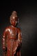 A Carved Wooden Standing Guanyin - 6