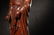 A Carved Wooden Standing Guanyin - 9
