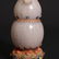 A Chinese Hetian Jade Double Gourd Vase With A Gilt - 7