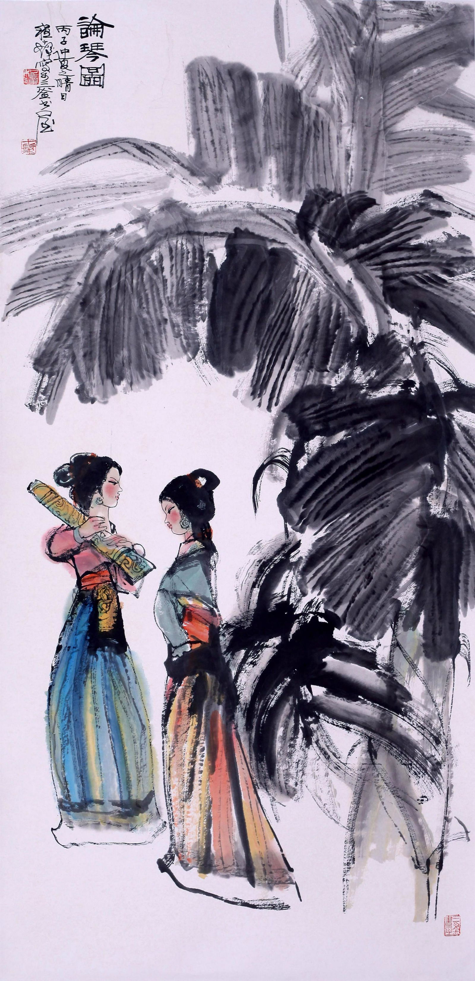 A Chinese Scroll Painting By Cheng Shifa (1 of 5)