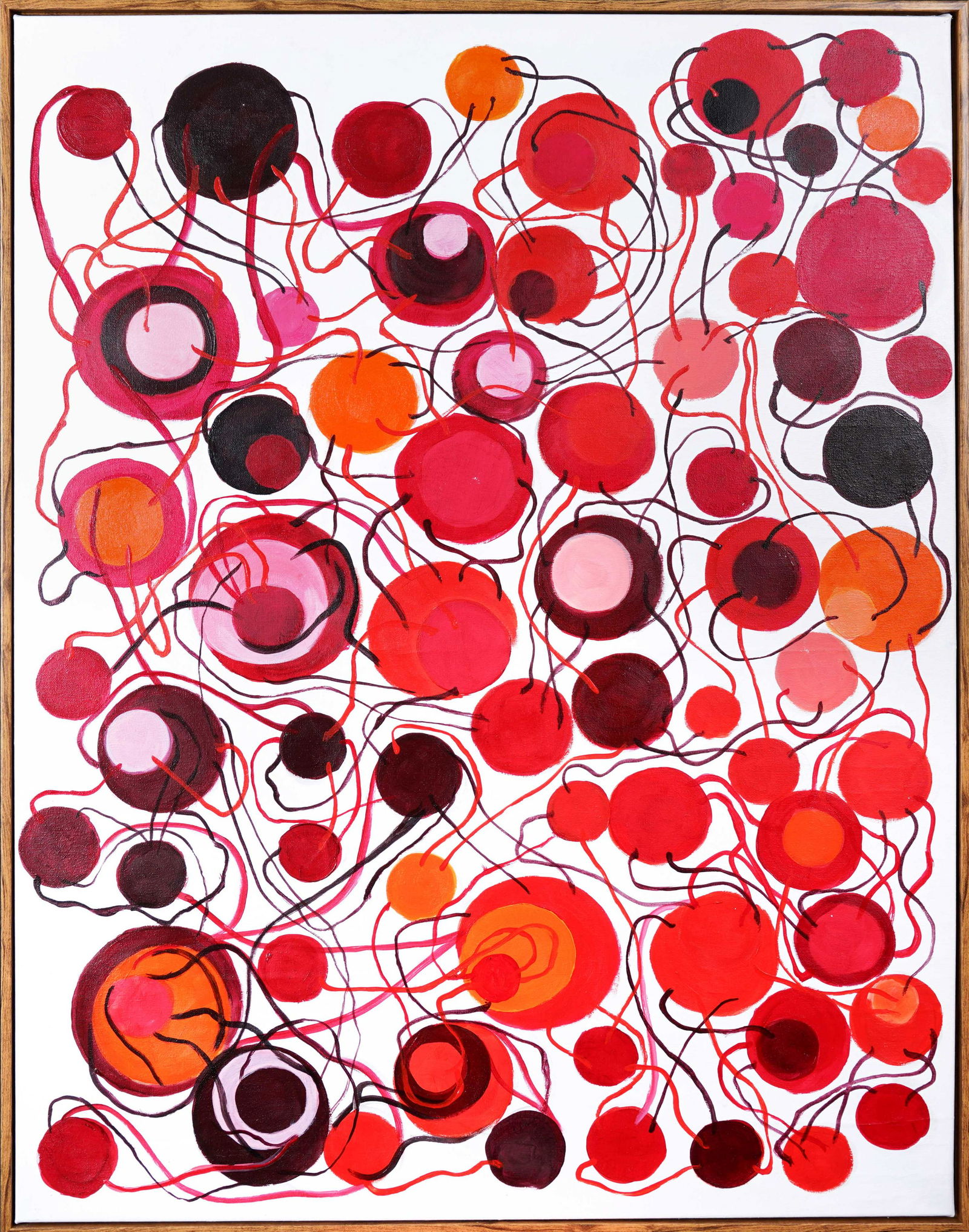 Atsuko Tanaka (B.1932), Acrylic Painting (1 of 2)