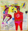 Jean-Michel Basquiat (1960-1988), Acrylic Painting