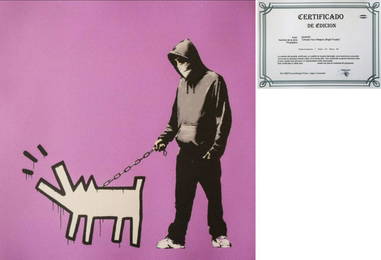 Banksy(B.1974), Silkscreen Print