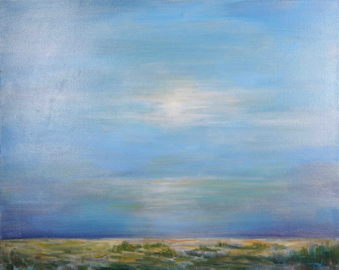 Lucas Arruda (B.1983), Oil Painting: Lucas Arruda (B.1983), Oil Painting Signed (reverse) Image Size: 39 1/4 x 31 3/8 inches (100cm x 80cm) Lucas Arruda (B.1983) is a Brazilian artist celebrated for his atmospheric landscape paintings. W