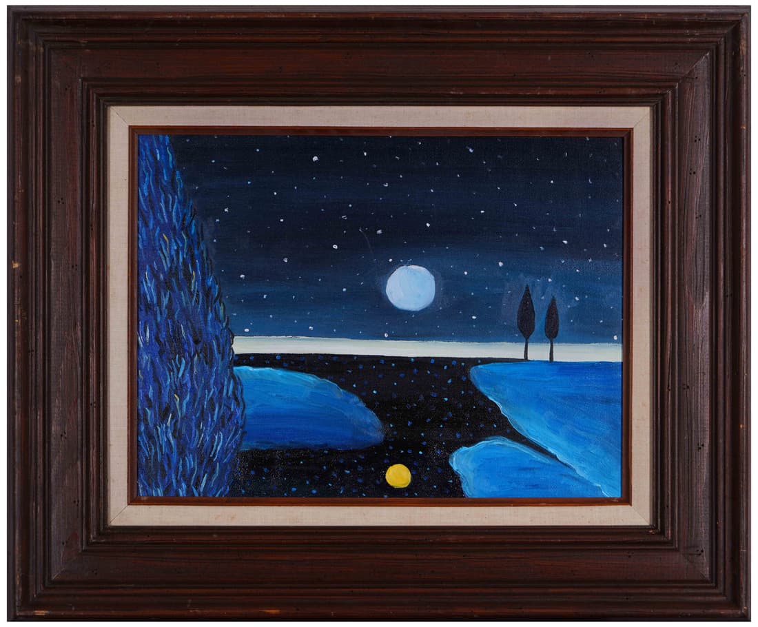 Matthew Wong (1984-2019), Oil Painting (1 of 4)