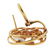 Ruser Retro 14k Gold Pearl Libra Gemini Zodiac Sign - 2