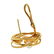 Ruser Retro 14k Gold Pearl Libra Gemini Zodiac Sign - 3