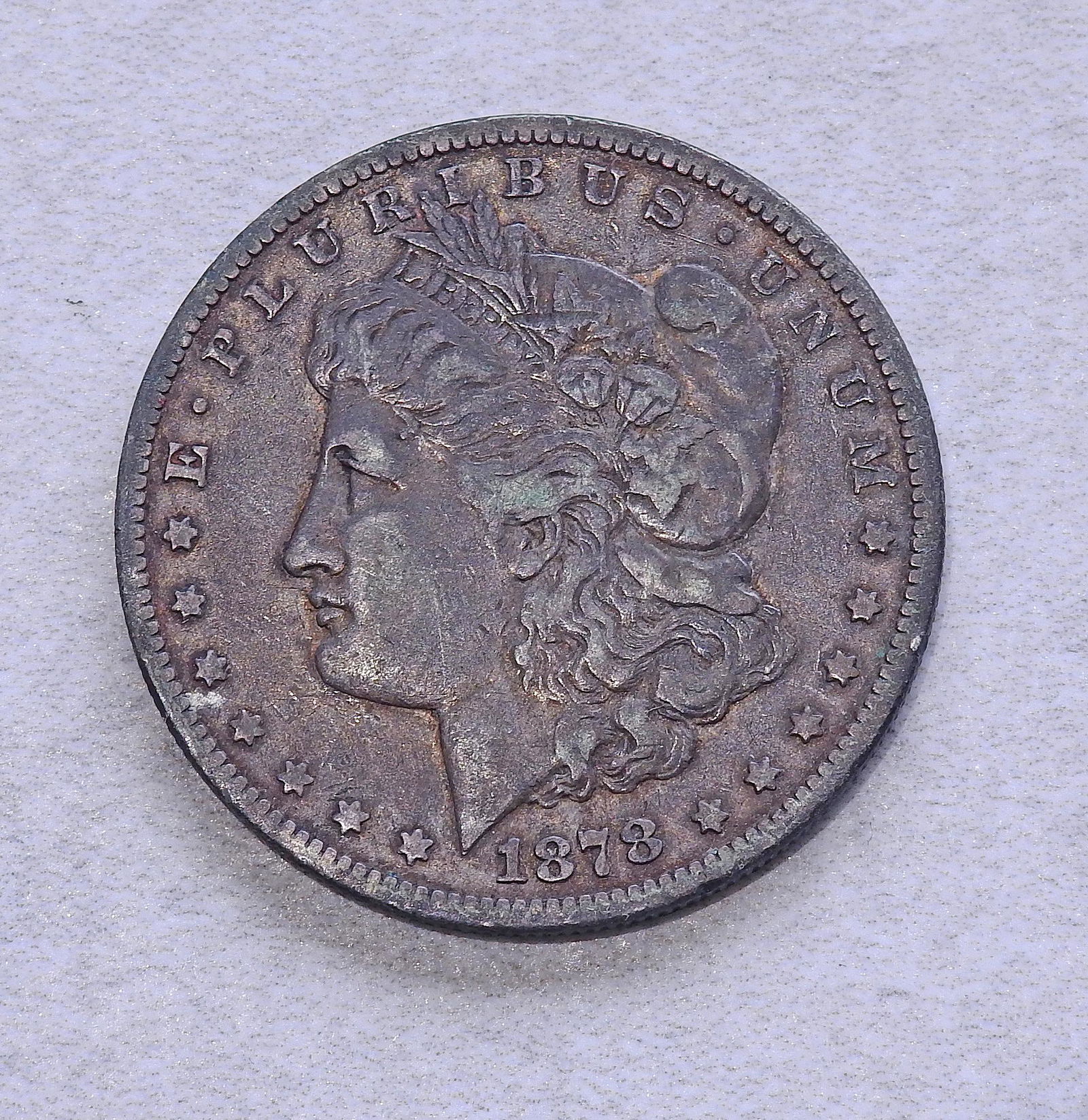 1878 CC US Morgan Silver Dollar Coin (1 of 2)