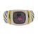David Yurman 14k Gold Diamond Garnet Albion Ring