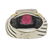 David Yurman 14k Gold Diamond Garnet Albion Ring - 3