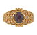 14k Gold Diamond Garnet RIng