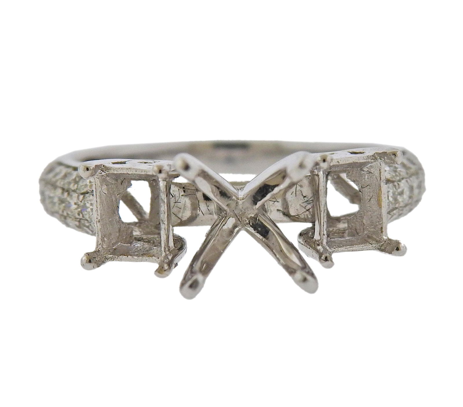 Odelia 18k Gold Diamond Engagement Ring Setting (1 of 4)