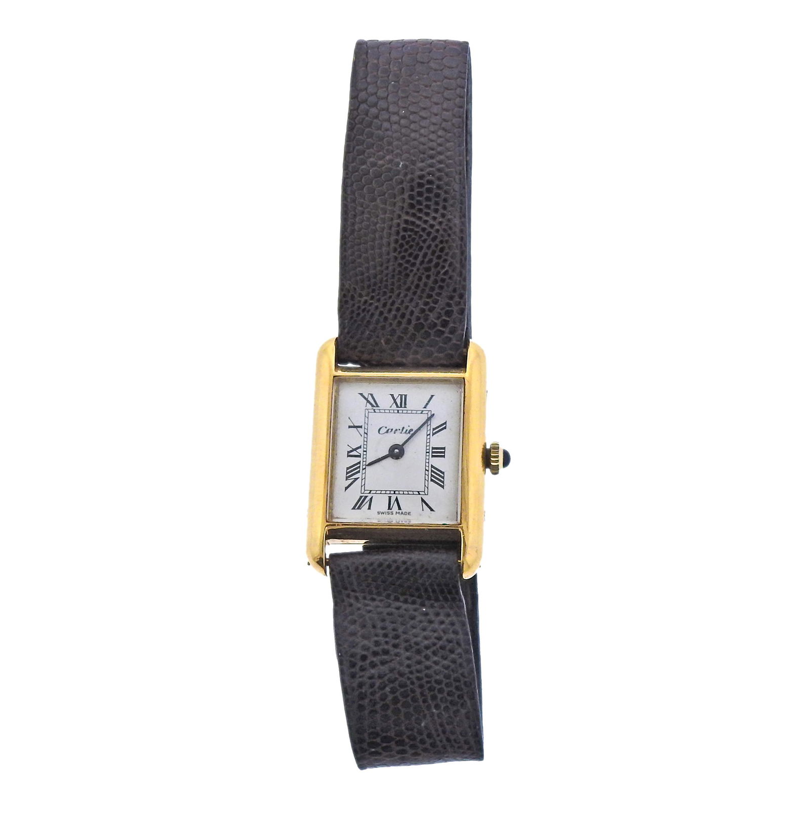 Cartier Tank 18k Gold Manual Wind Watch (1 of 4)