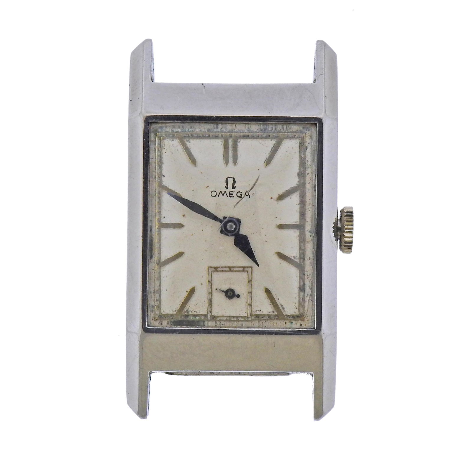 Omega Vintage Stainless Steel Manual Watch (1 of 3)