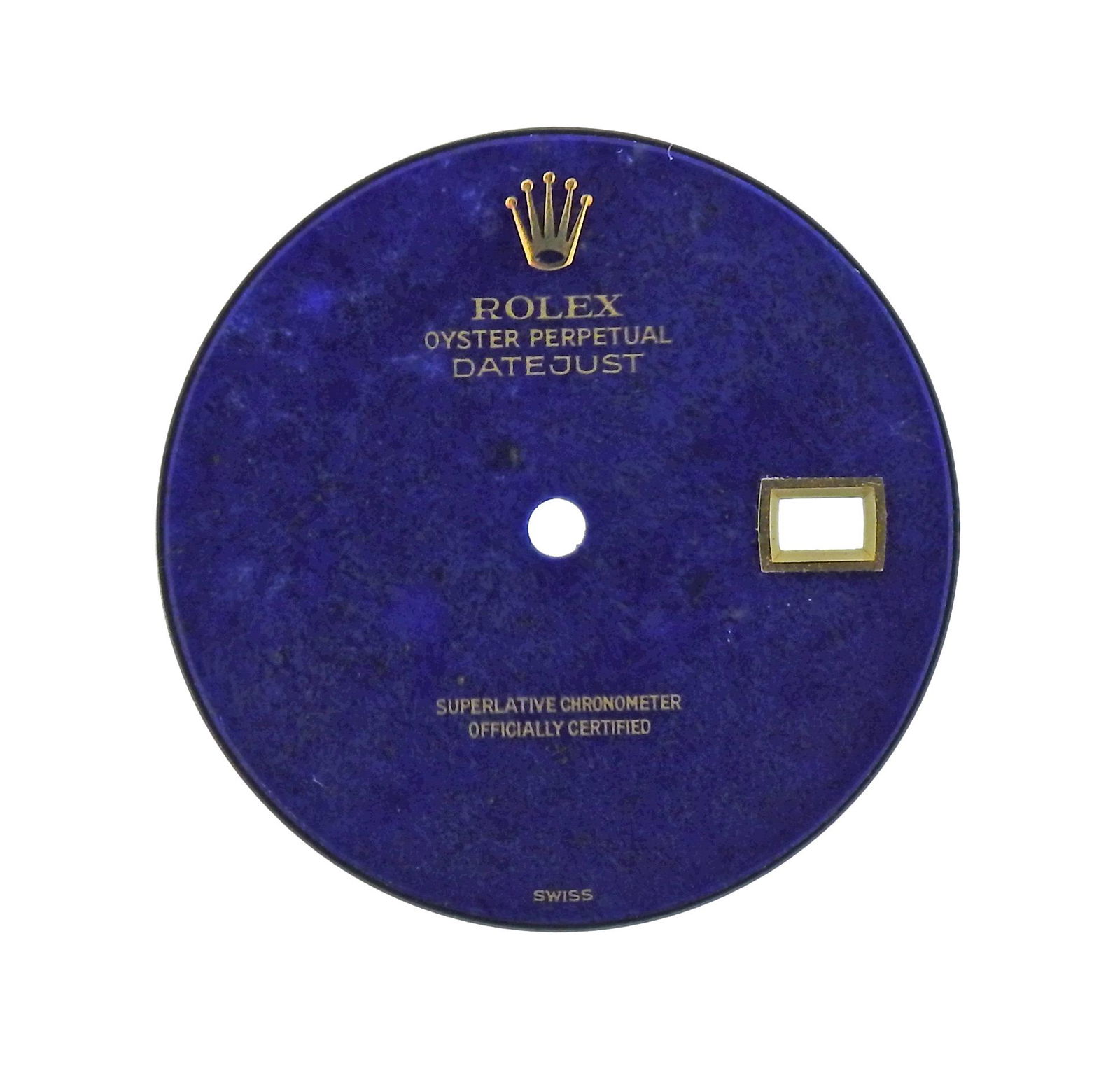 Rolex Original Vintage Lapis Lazuli Datejust Watch Dial (1 of 4)