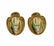 David Webb Carved Jade Gold Earrings - 4