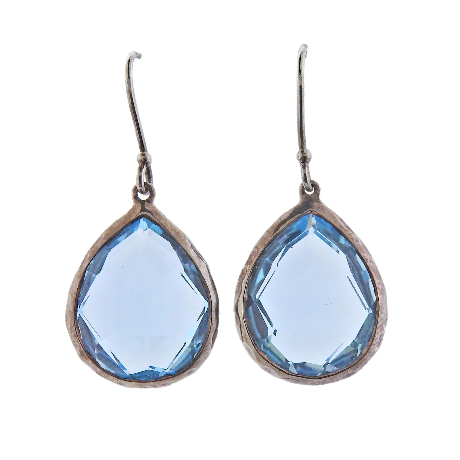 Ippolita Sterling Silver Blue Topaz Dangle Earrings (1 of 4)