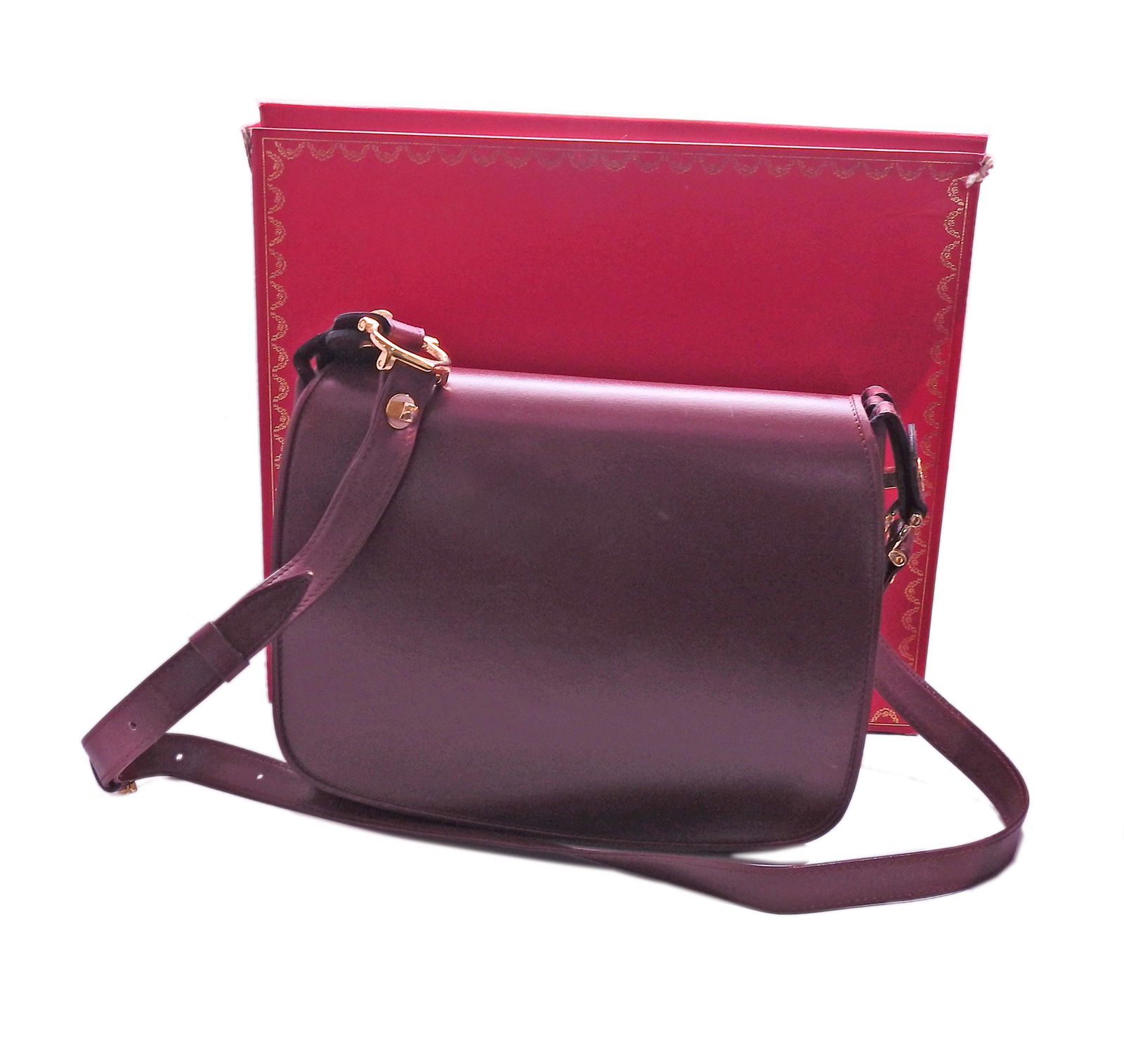 Cartier Leather Crossbody Bag Purse (1 of 7)