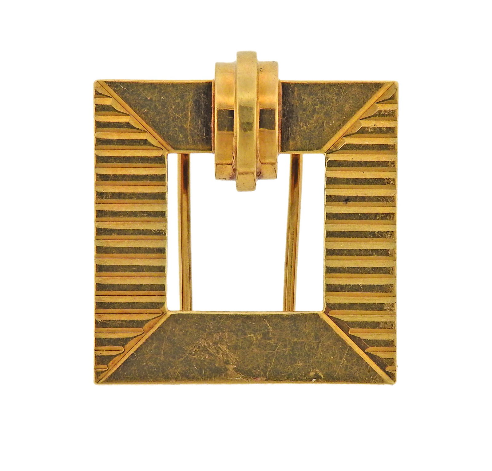 Tiffany & Co Retro 14k Gold Brooch Pin (1 of 4)