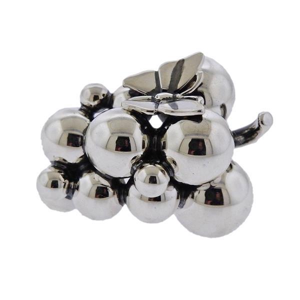 Georg Jensen Grape Butterfly Large Ring (1 of 4)