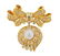 18k Gold 10ctw Diamond South Sea Pearl Brooch Pin