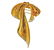 Large 18k Gold 3ctw Diamond Brooch Pin - 2