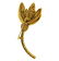 18k Gold Yellow Blue Invisible Set Sapphire Diamond - 3