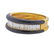 18k Gold Diamond Enamel Ring - 2