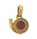 Bvlgari Bulgari 18k Gold Carnelian Snail Pendant