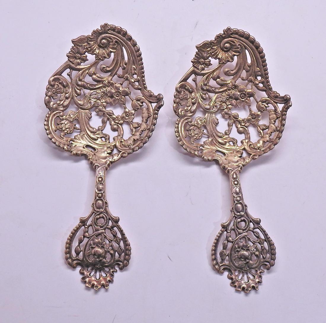 Gorham Sterling Bon Bon Confection Server Lot (1 of 4)