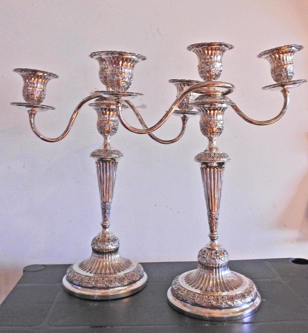 Pair of Buccellati Prestigio Mario Sterling Silver (1 of 7)