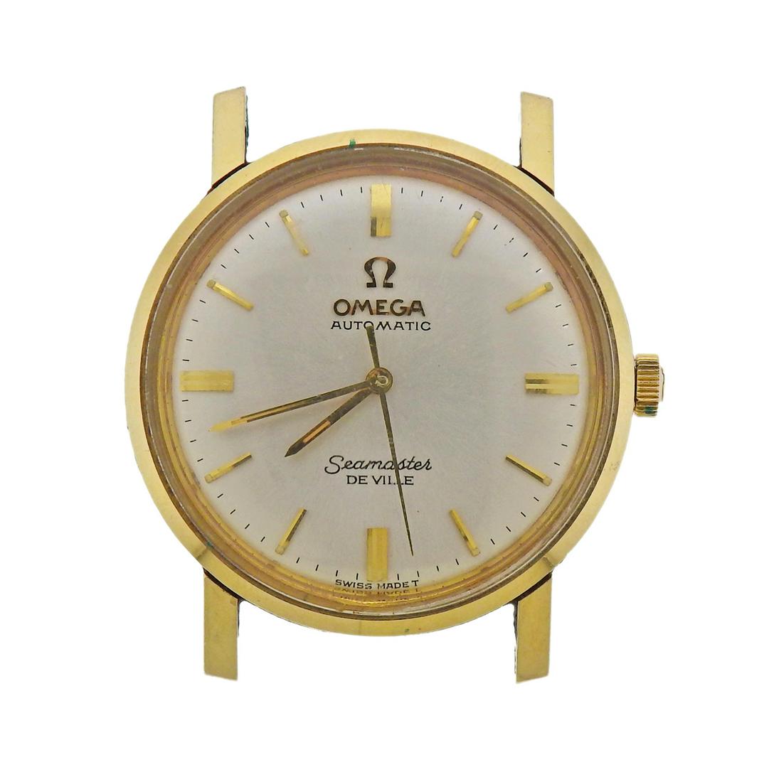 Omega Seamaster 14k Gold Automatic Watch (1 of 3)