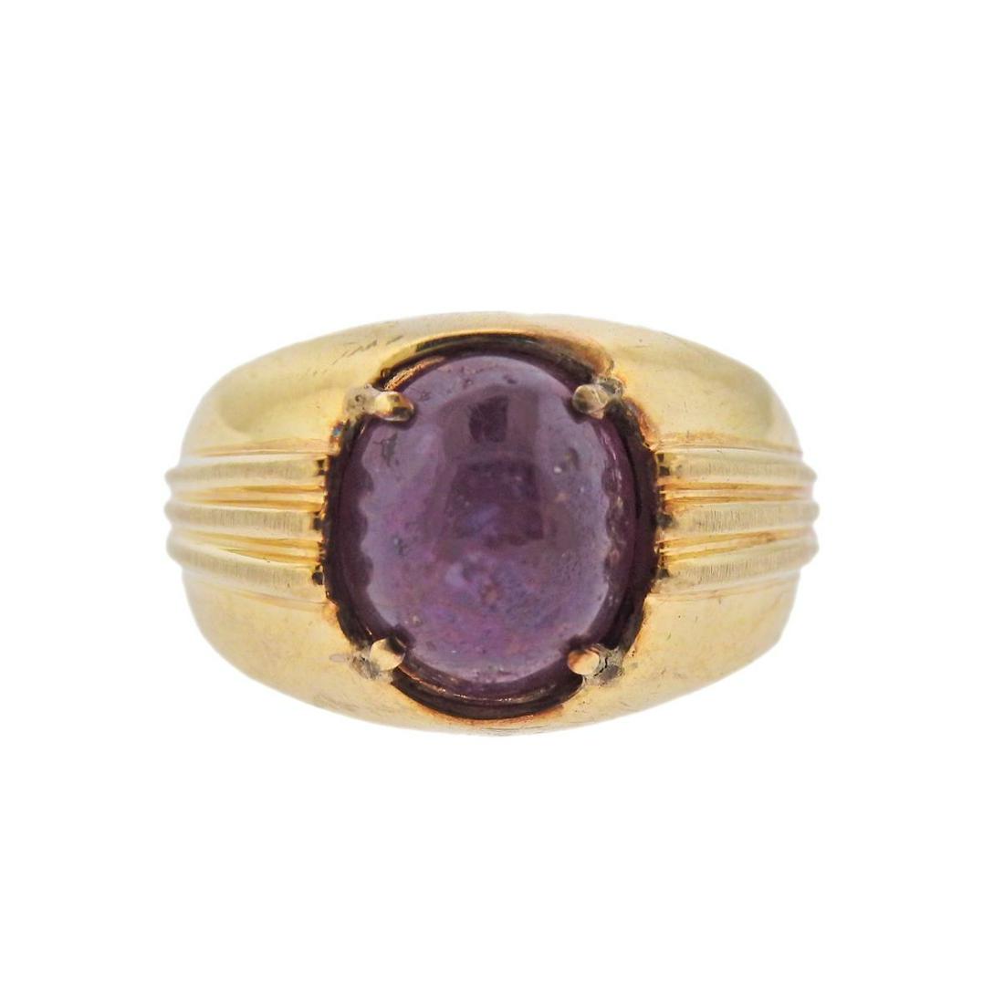 14k Gold Purple Star Sapphire Ring (1 of 3)