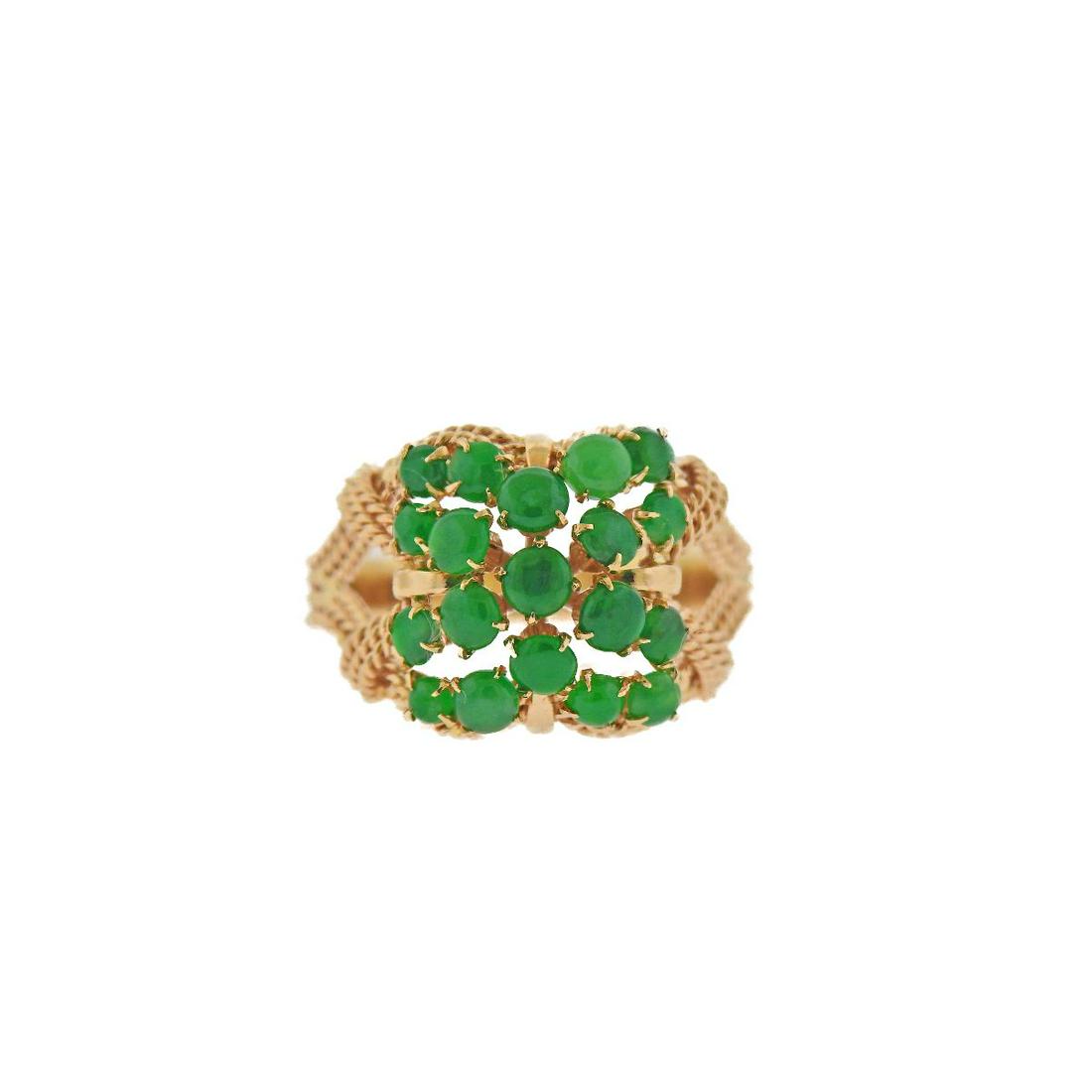 14k Gold Jade Ring (1 of 4)