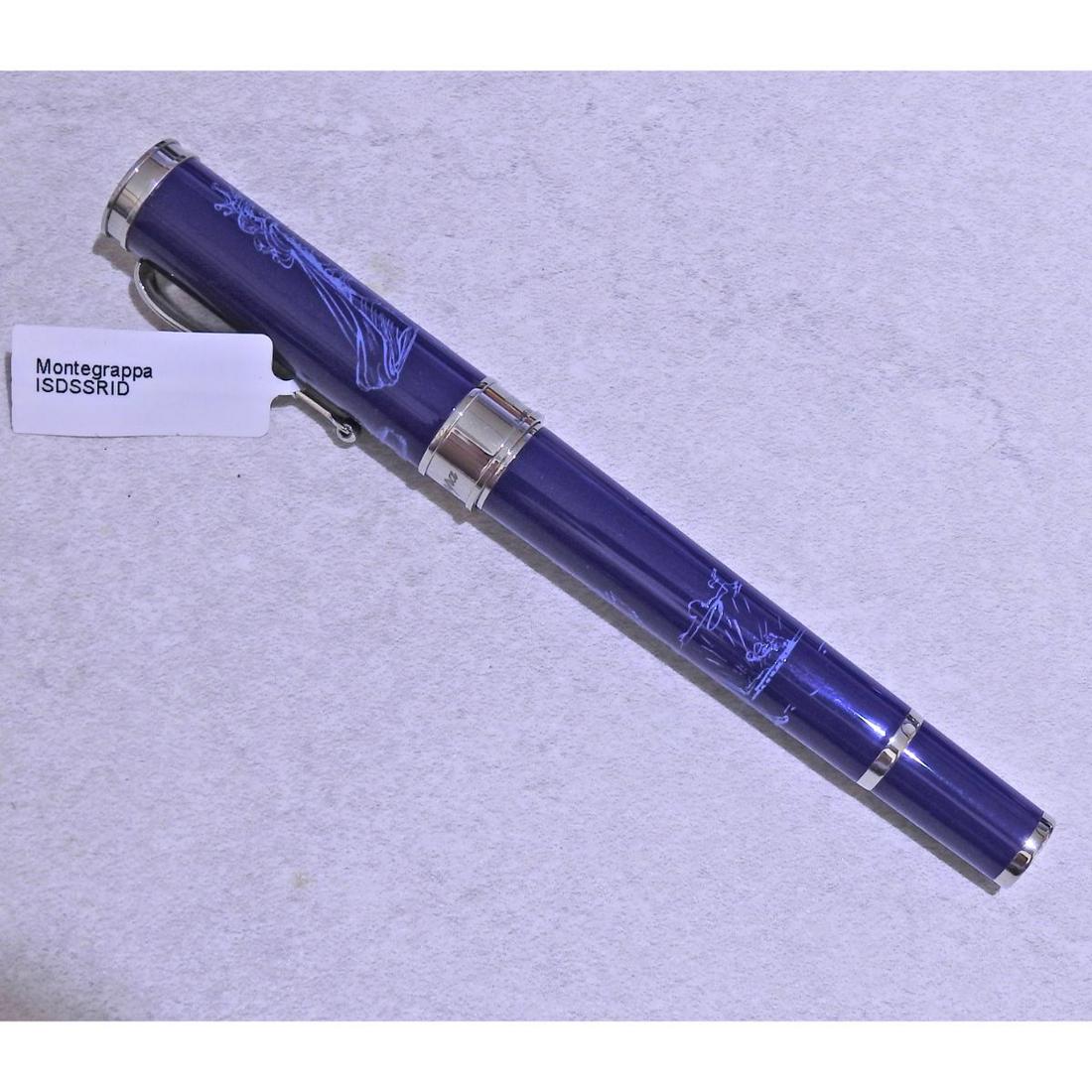 Montegrappa Secret Life of Dali Blue Lacquer Rollerball (1 of 6)