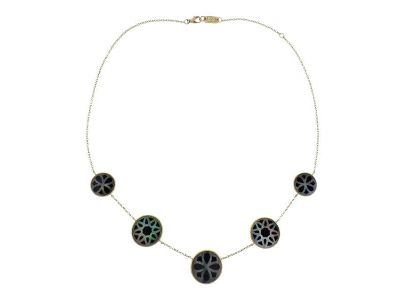 Ippolita Rock Candy Phantom Onyx Shell Gold Station (1 of 4)