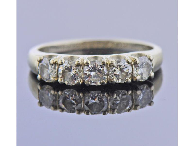 Mid Century 14k Gold Diamond Ring (1 of 3)