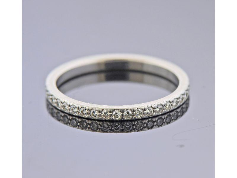 Tiffany & Co Platinum Diamond Eternity Wedding Band (1 of 3)