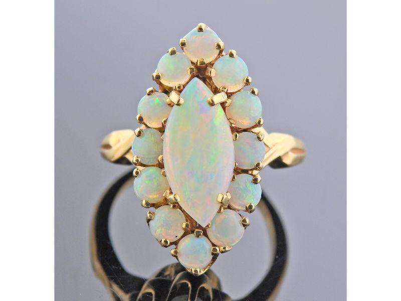 14k Gold Opal Ring (1 of 4)